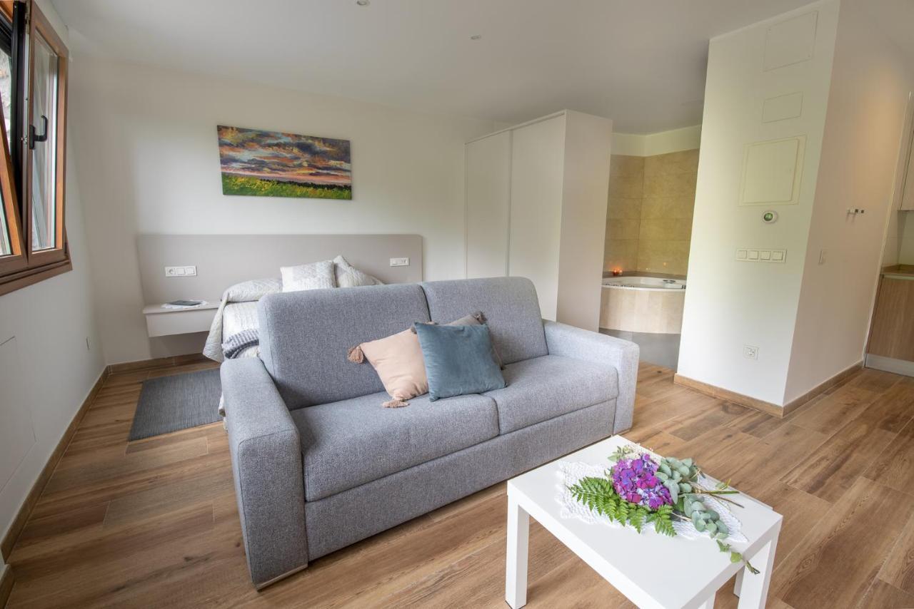 Apartamentos Spa Las Caldas Y Spa El Balneario Oviedo Kültér fotó